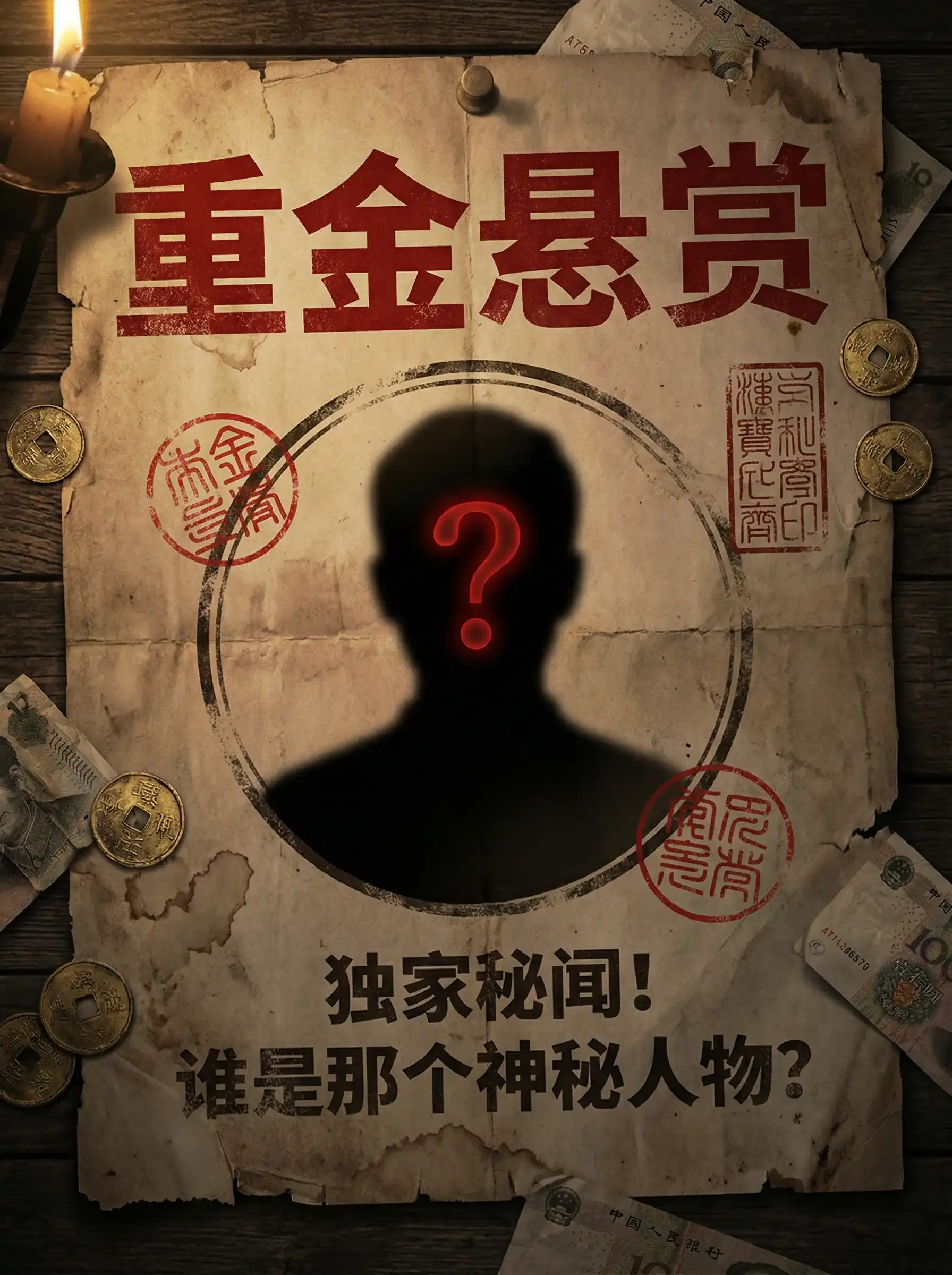 姜仁卿 - 重金悬赏线索征集令